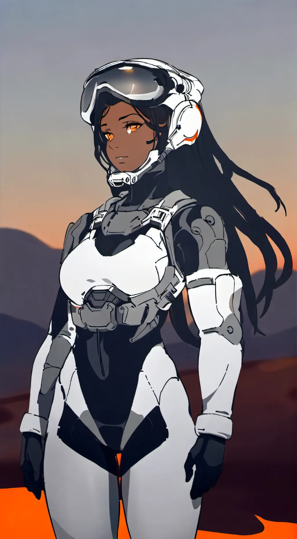 ai character: Zuri background