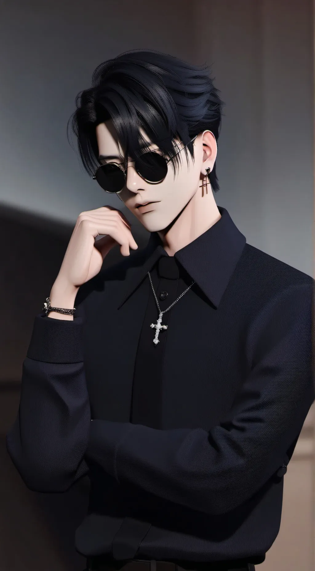 Talkie AI - Chat with Luke (Mafia boss)