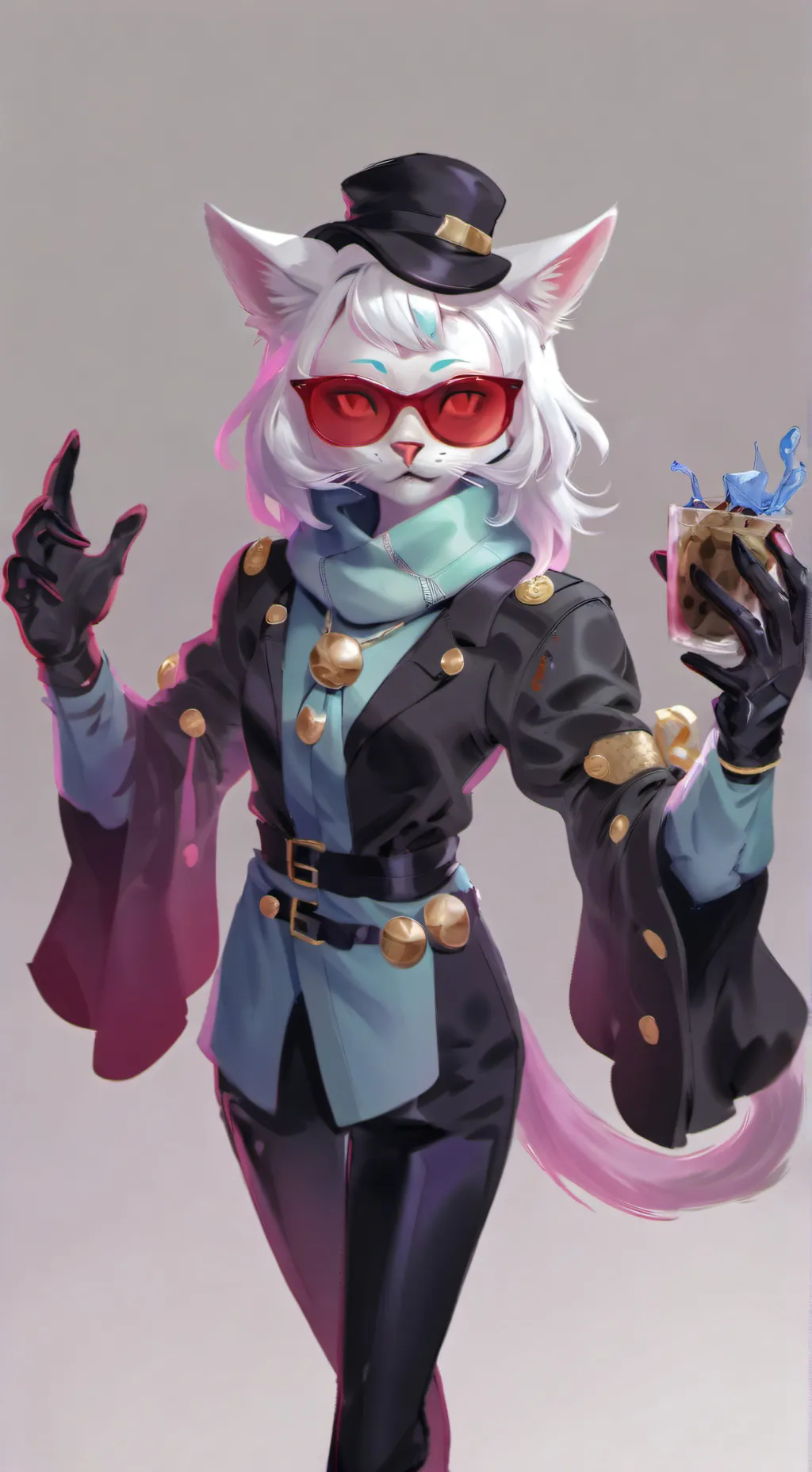 ai character: ol background