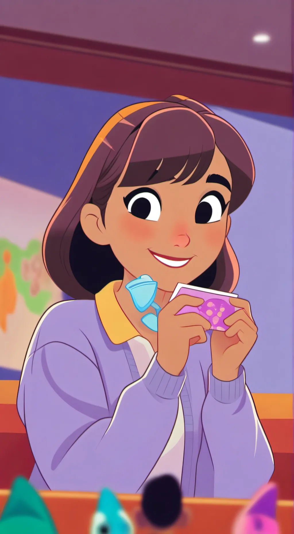 ai character: Val background