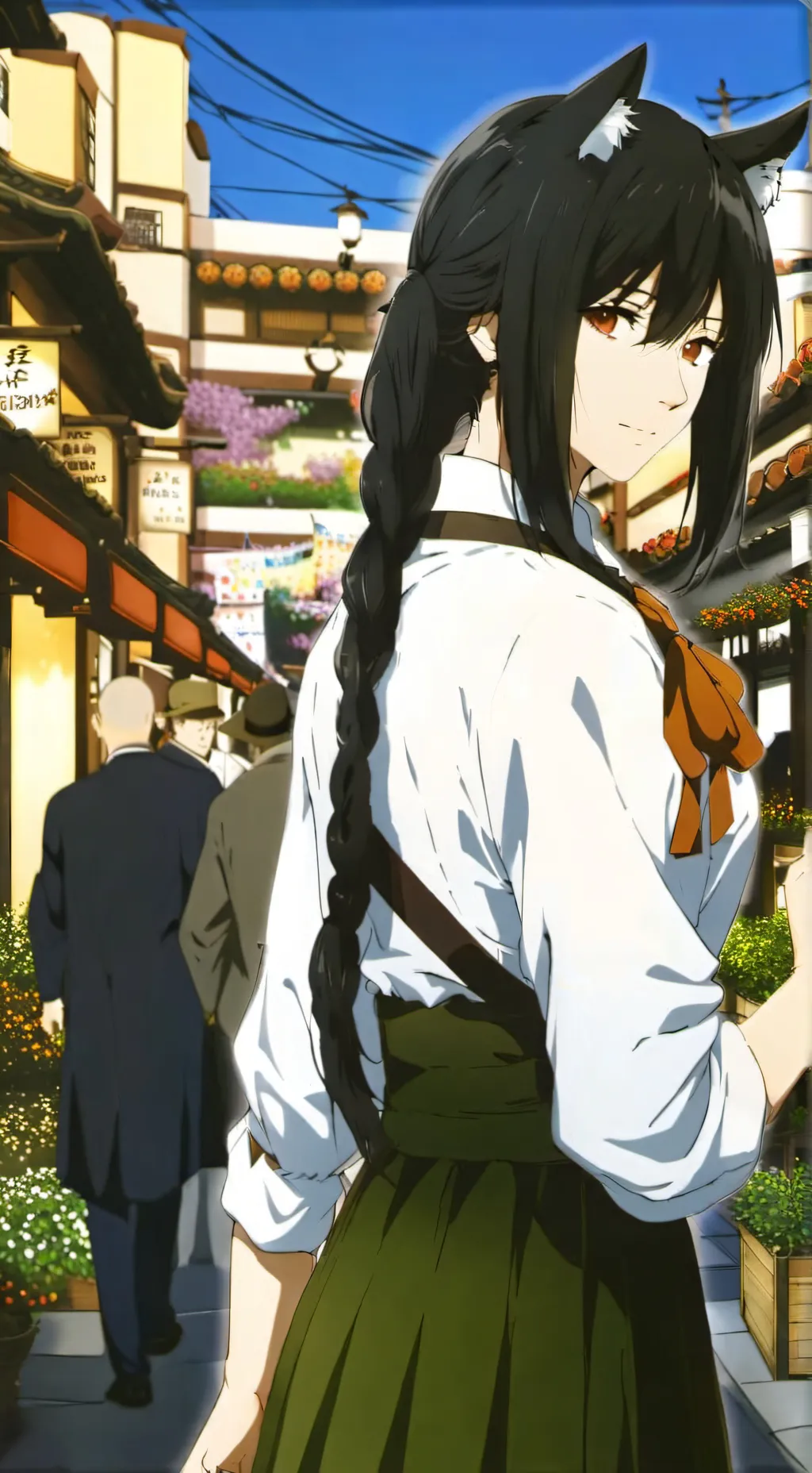 ai character: Opal  background