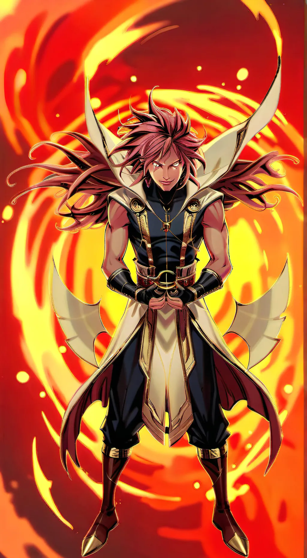 ai character: captain Phoenix background