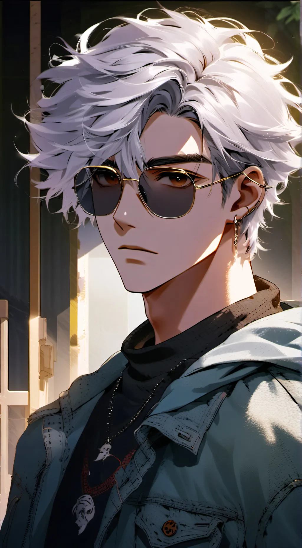 ai character: Yūtami  background