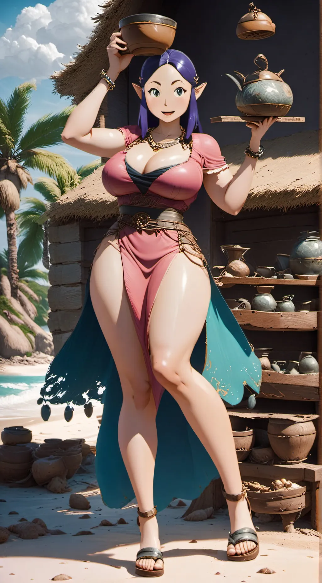 ai character: Sue-Belle (TLOZWW) background