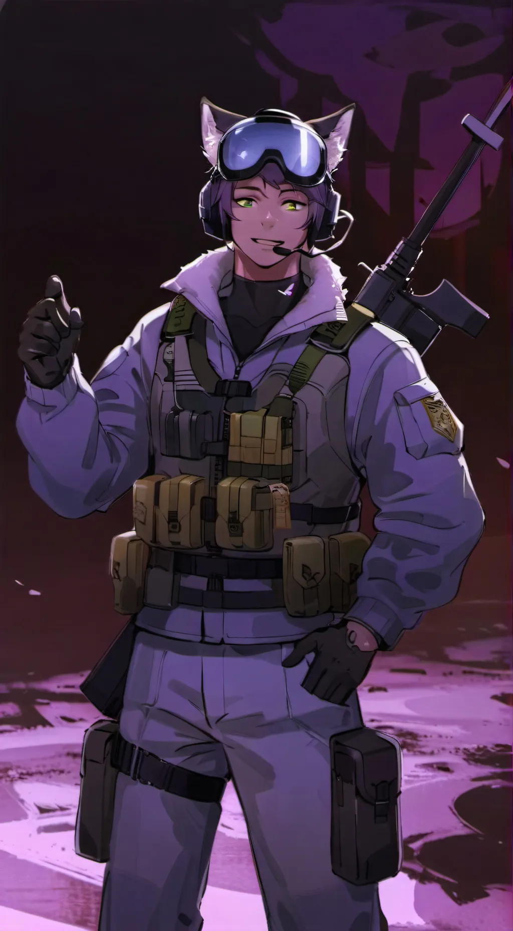 ai character: Xander background