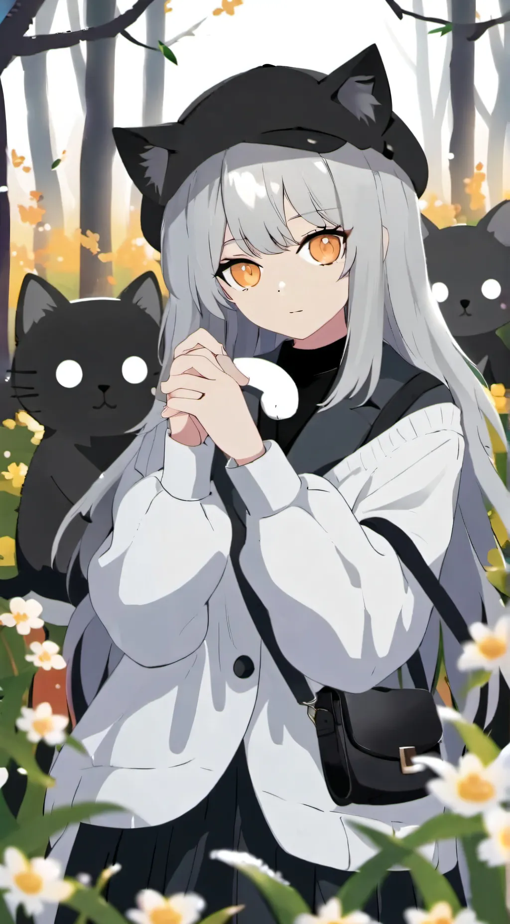 ai character: Kitten background