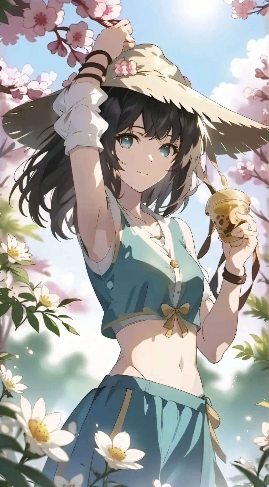 ai character: Lilly background