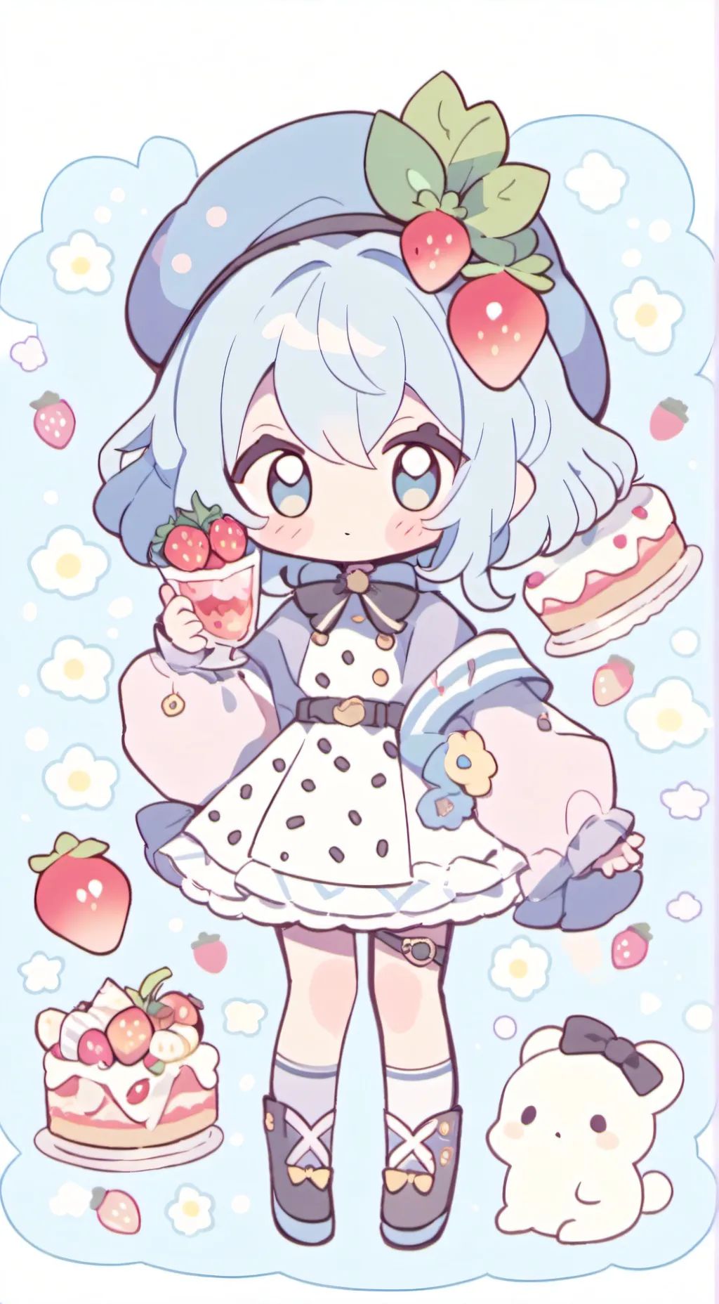 ai character: Cosmo x Sprout DW background