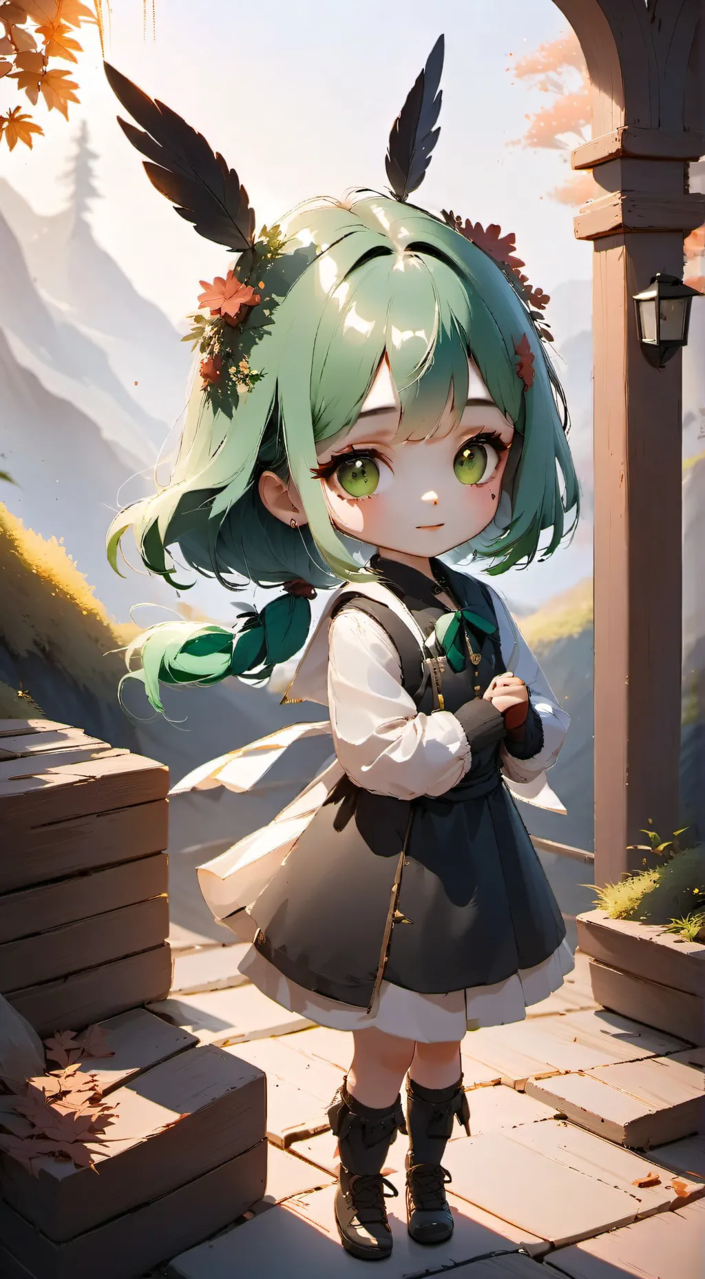 ai character: Deku’s sister❤️ background