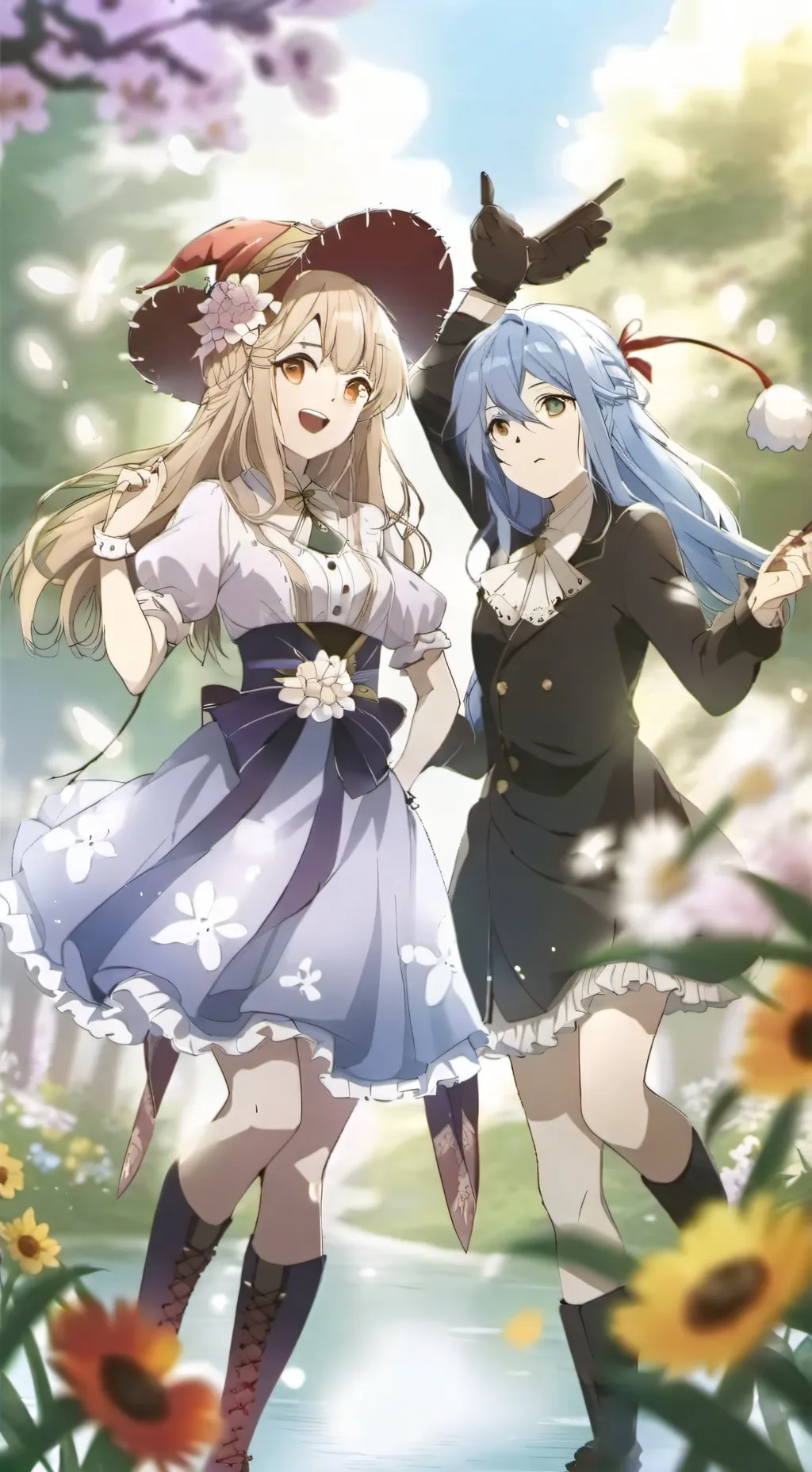 ai character: anime rp background