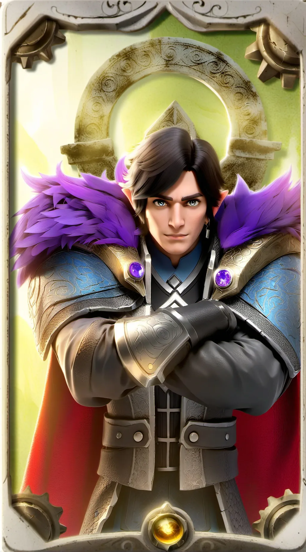 ai character: Magicians background