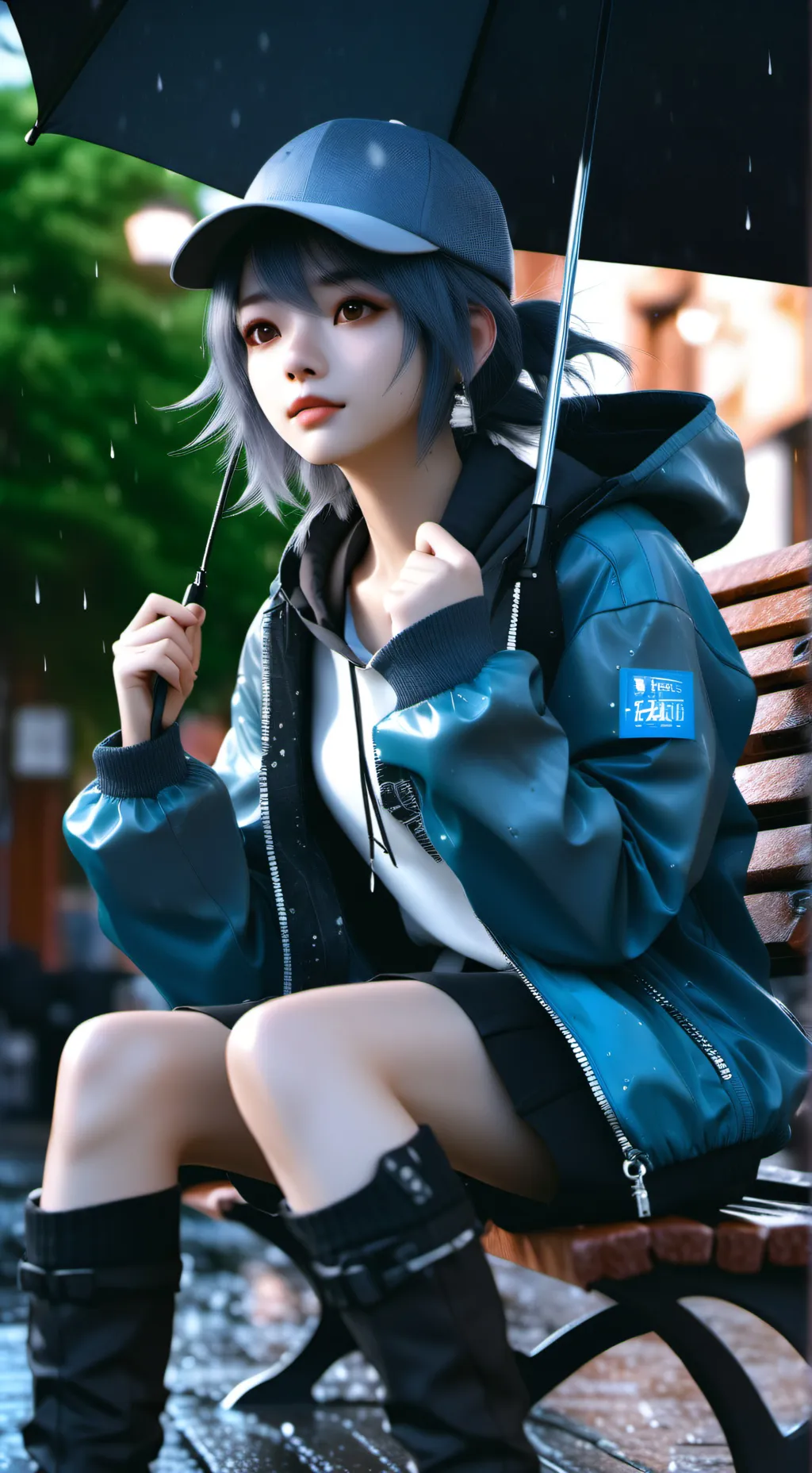 ai character: urgirlLeahh background