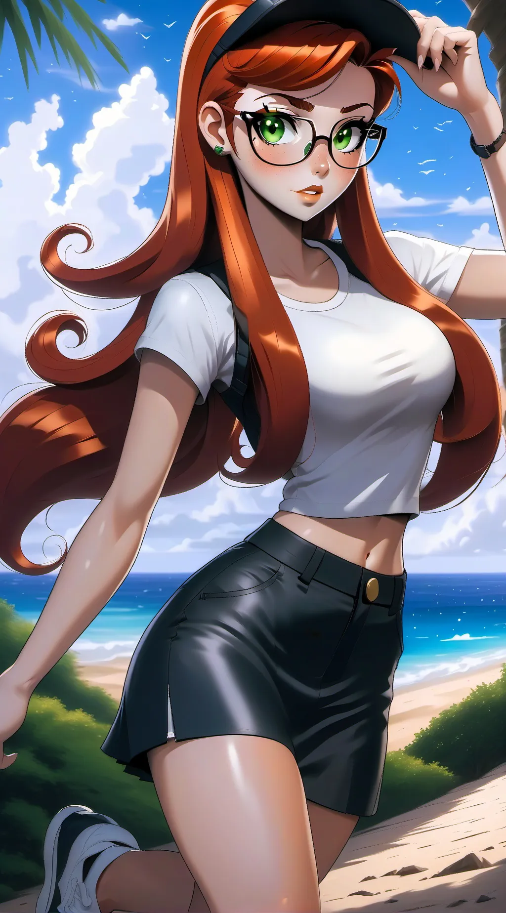 ai character: Lola  background