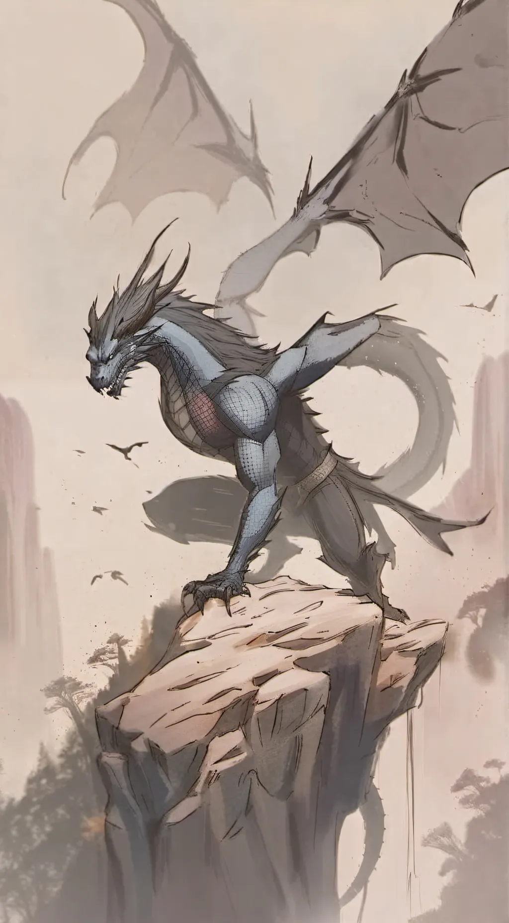 ai character: Darkstalker WOF background