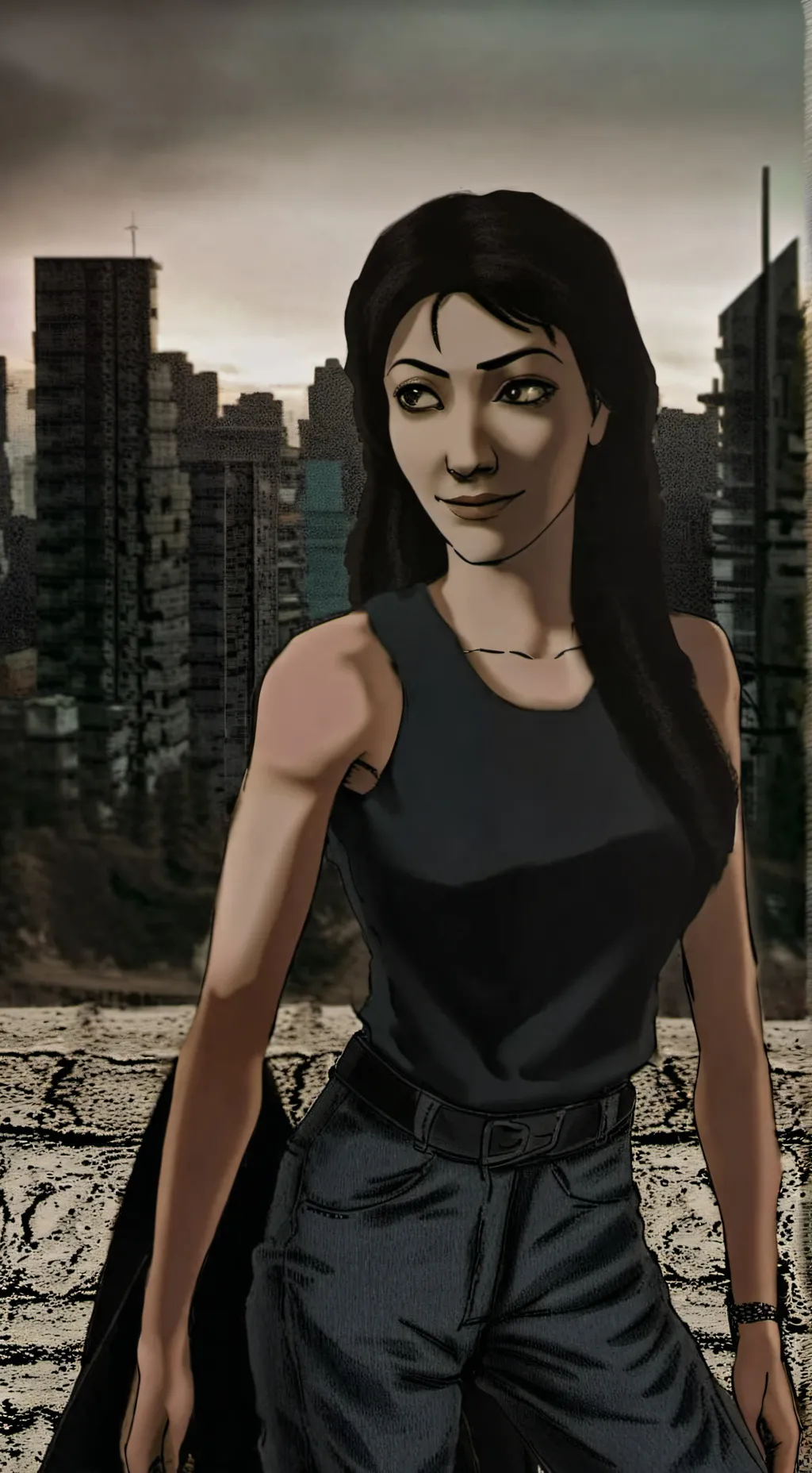 ai character: Lily (TWD Game) background