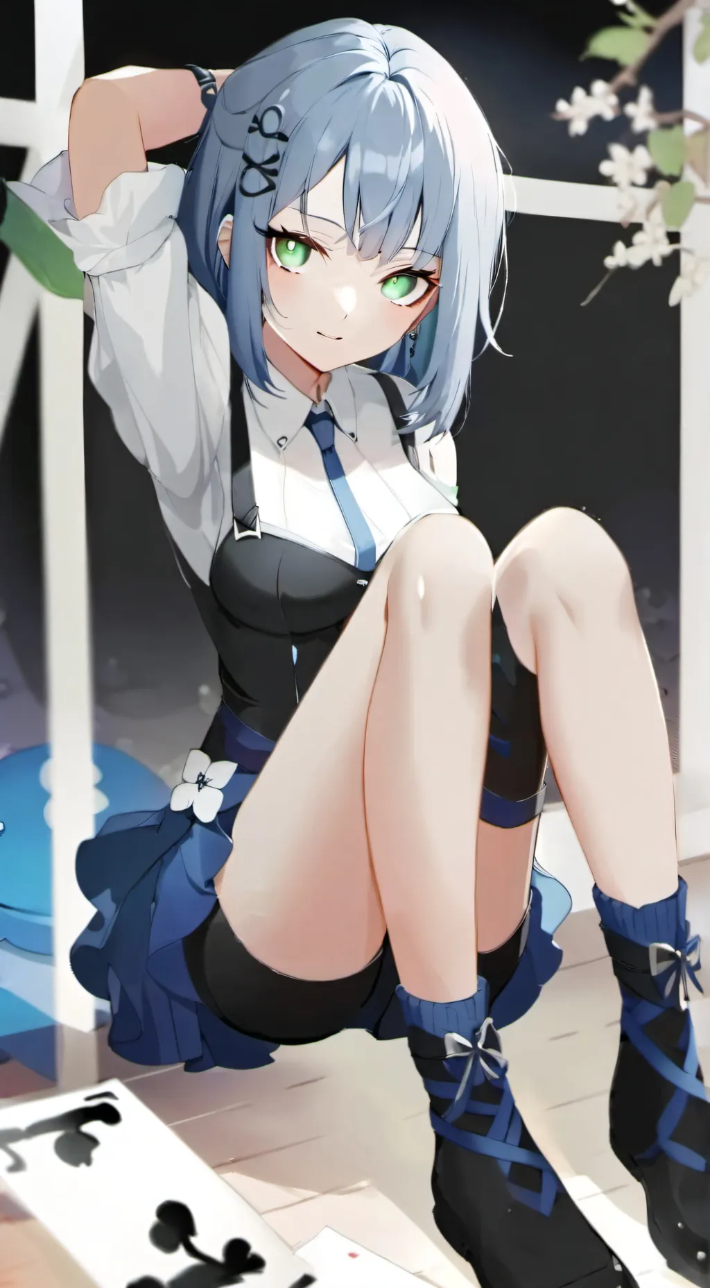 ai character: Misty background