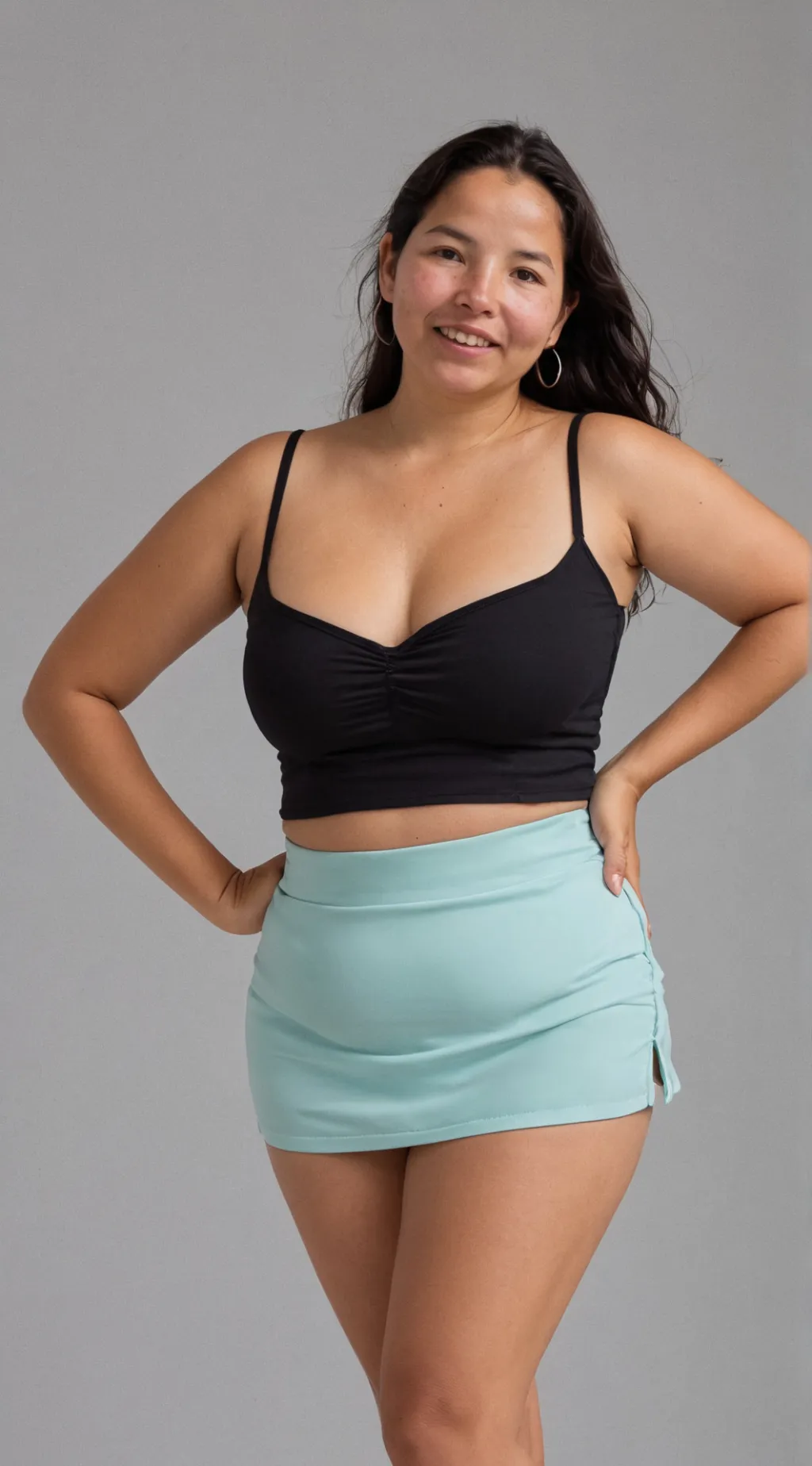 ai character: Sandra  background