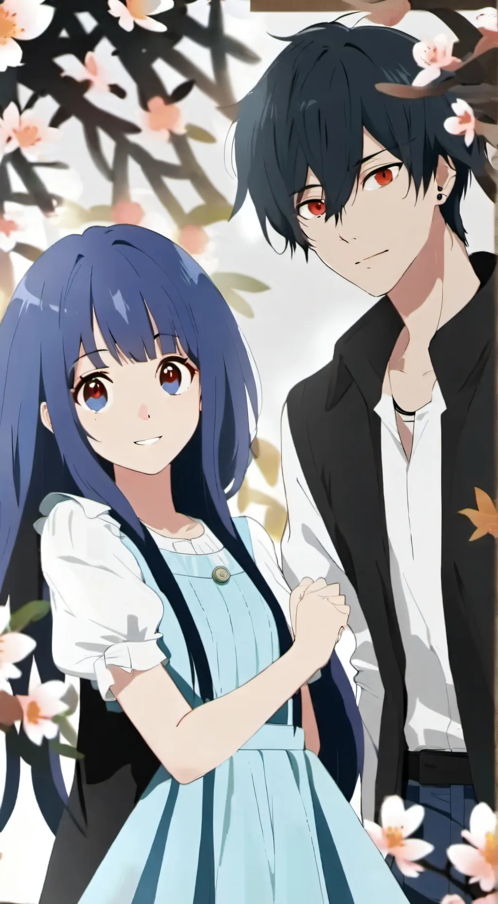 ai character: anime background