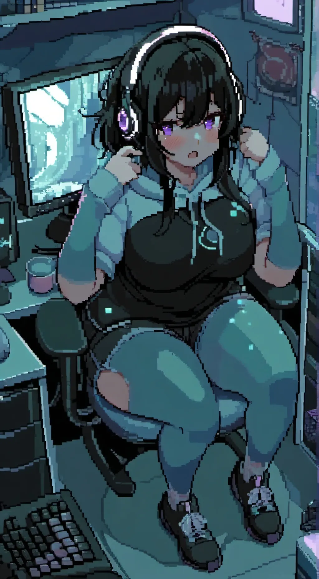 ai character: Lila Amelia background