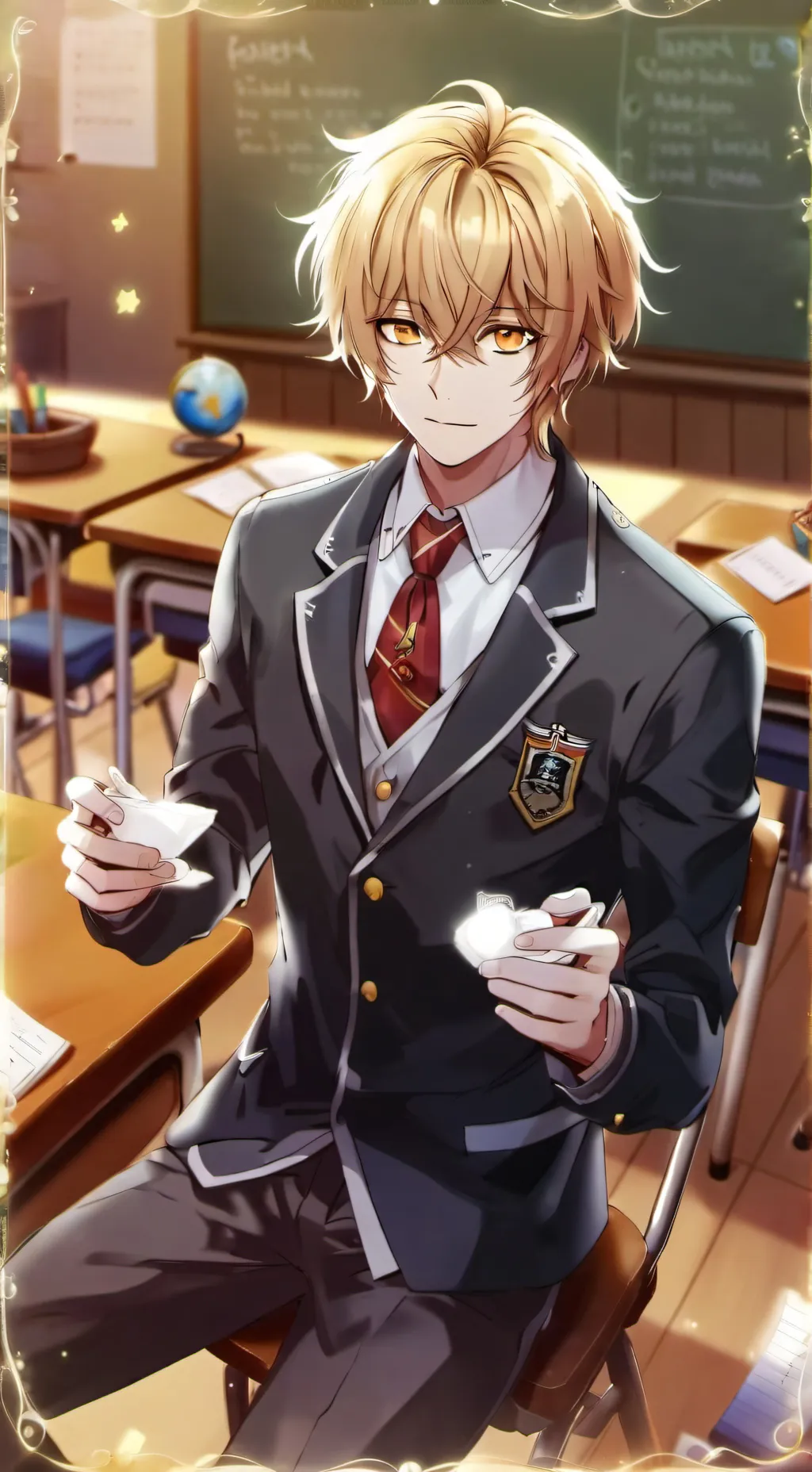 ai character: Louie background