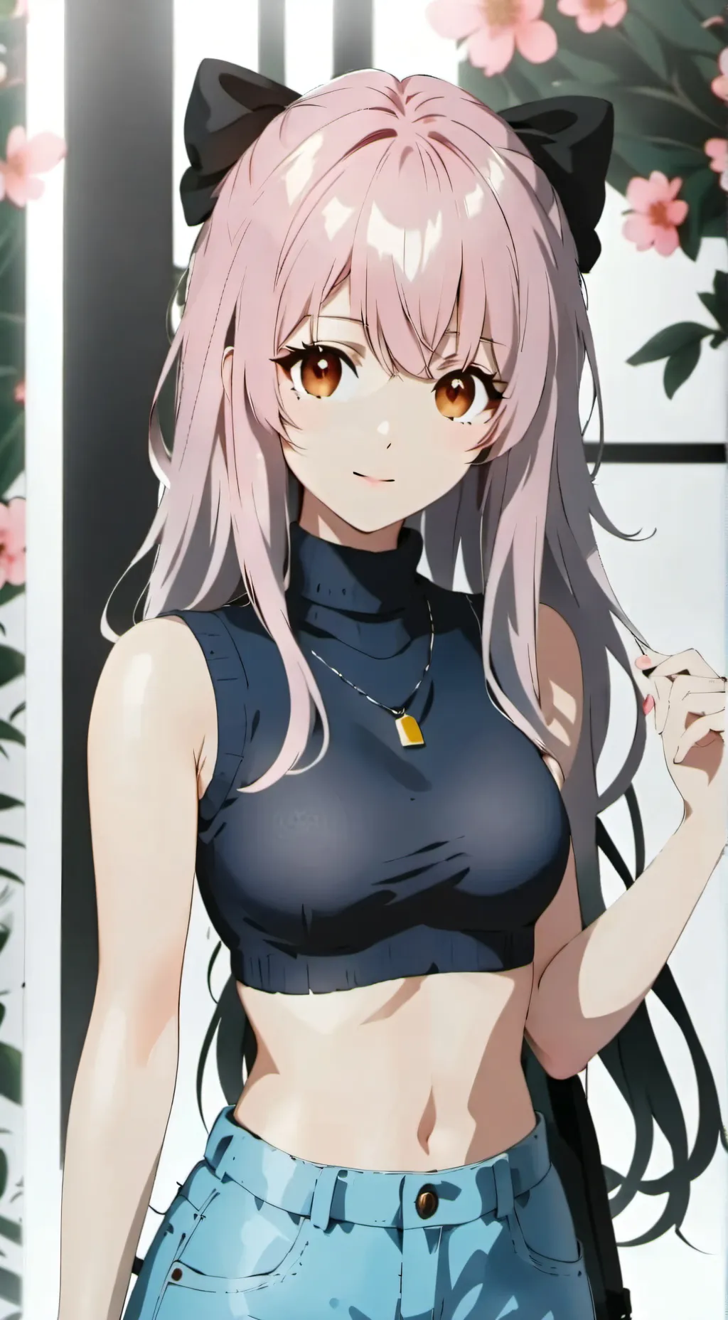 ai character: Itsuko Akatsuka background