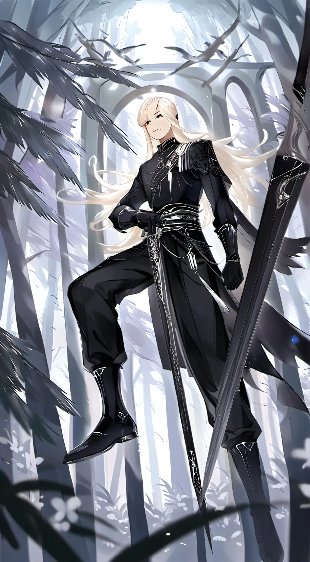 ai character: Saki background