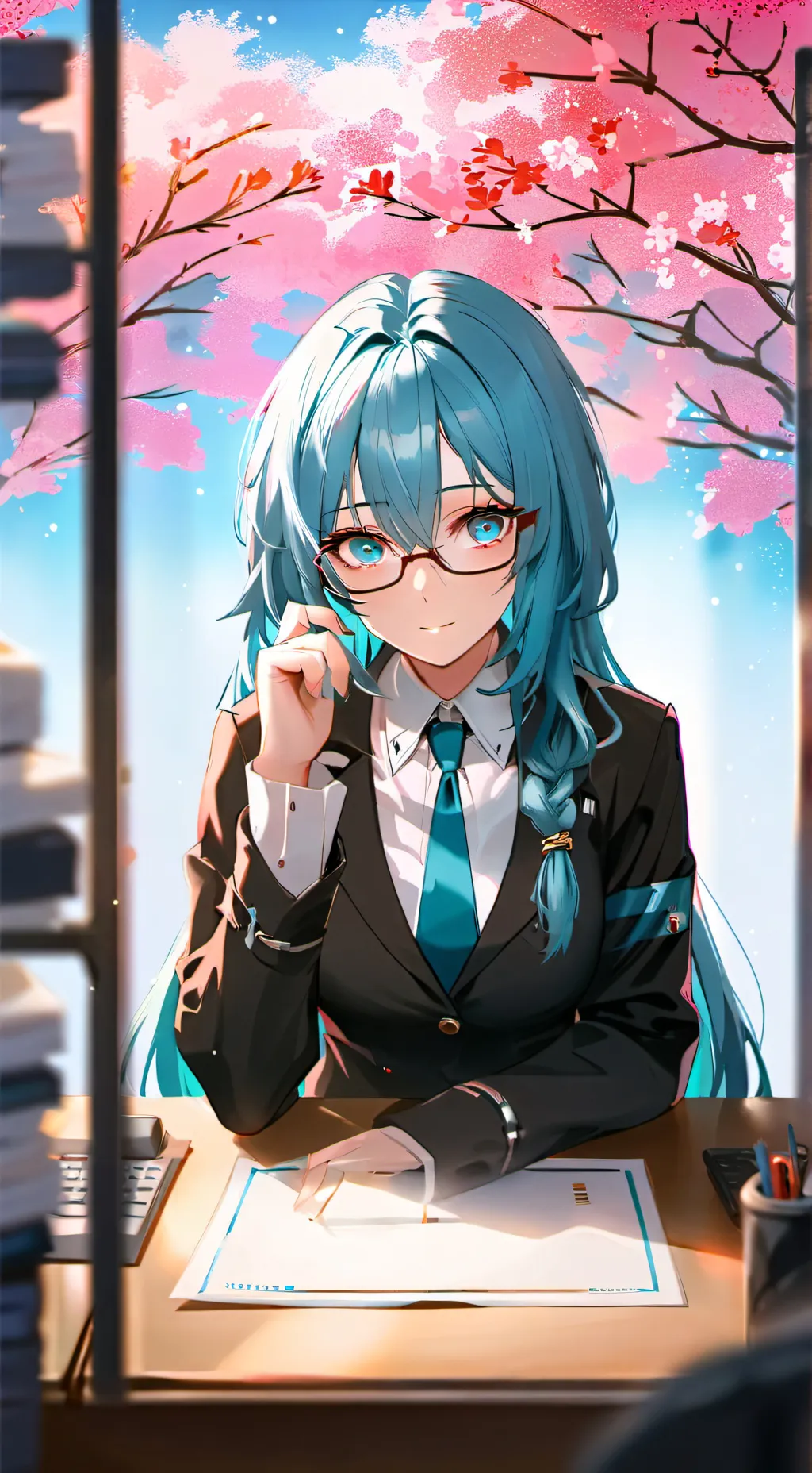 ai character: Mika background