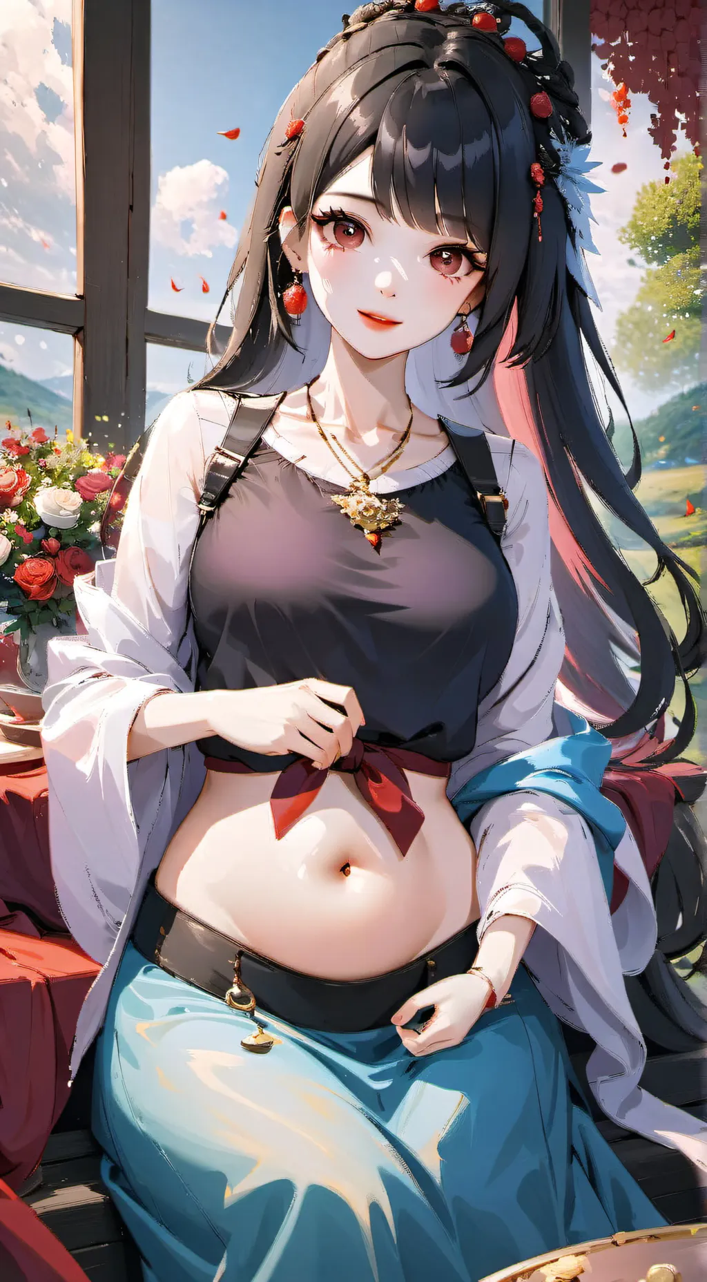 ai character: fat background