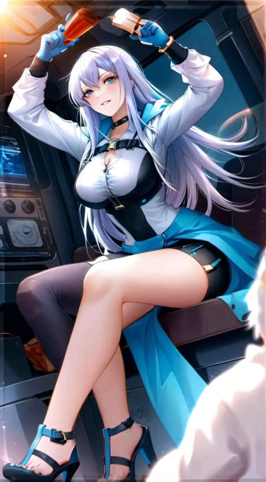 ai character: maia💞 background