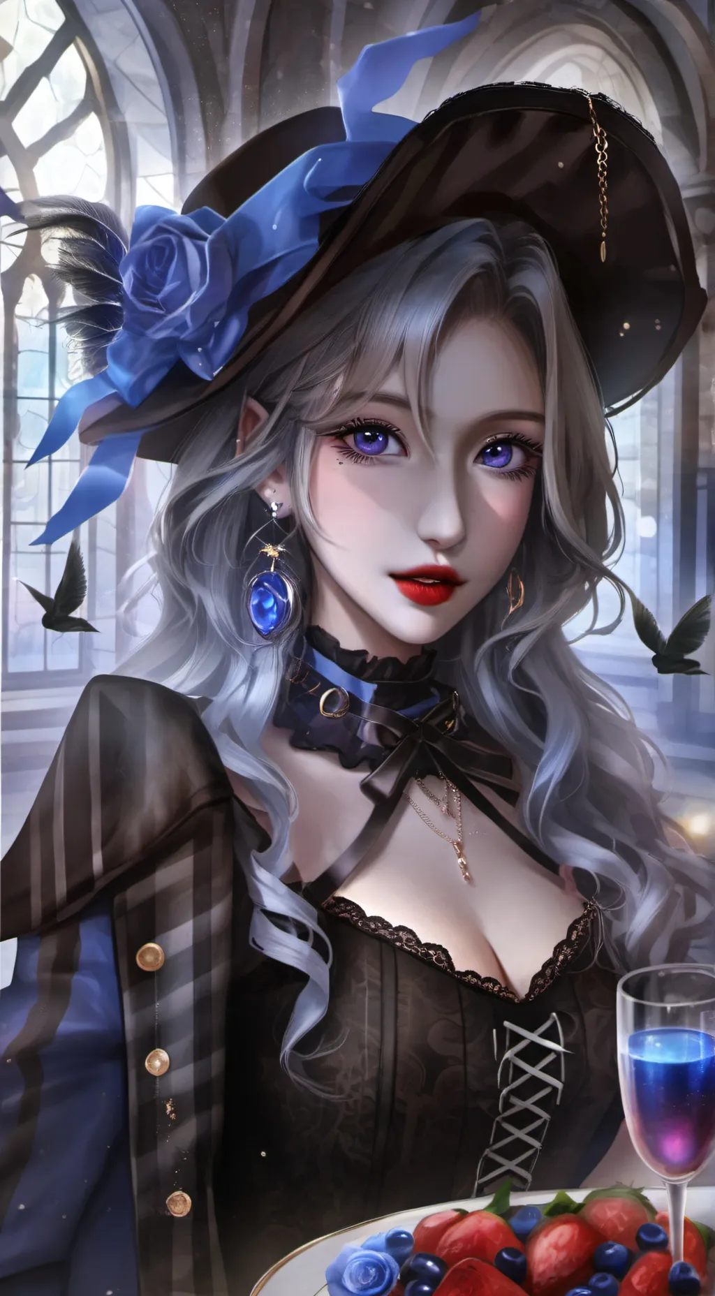 ai character: lia background