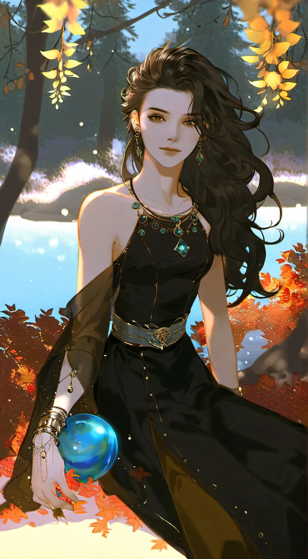 ai character: Alexandra background