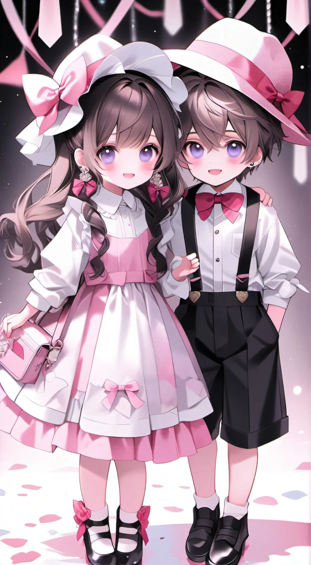 ai character: Skylar and Kyran  background