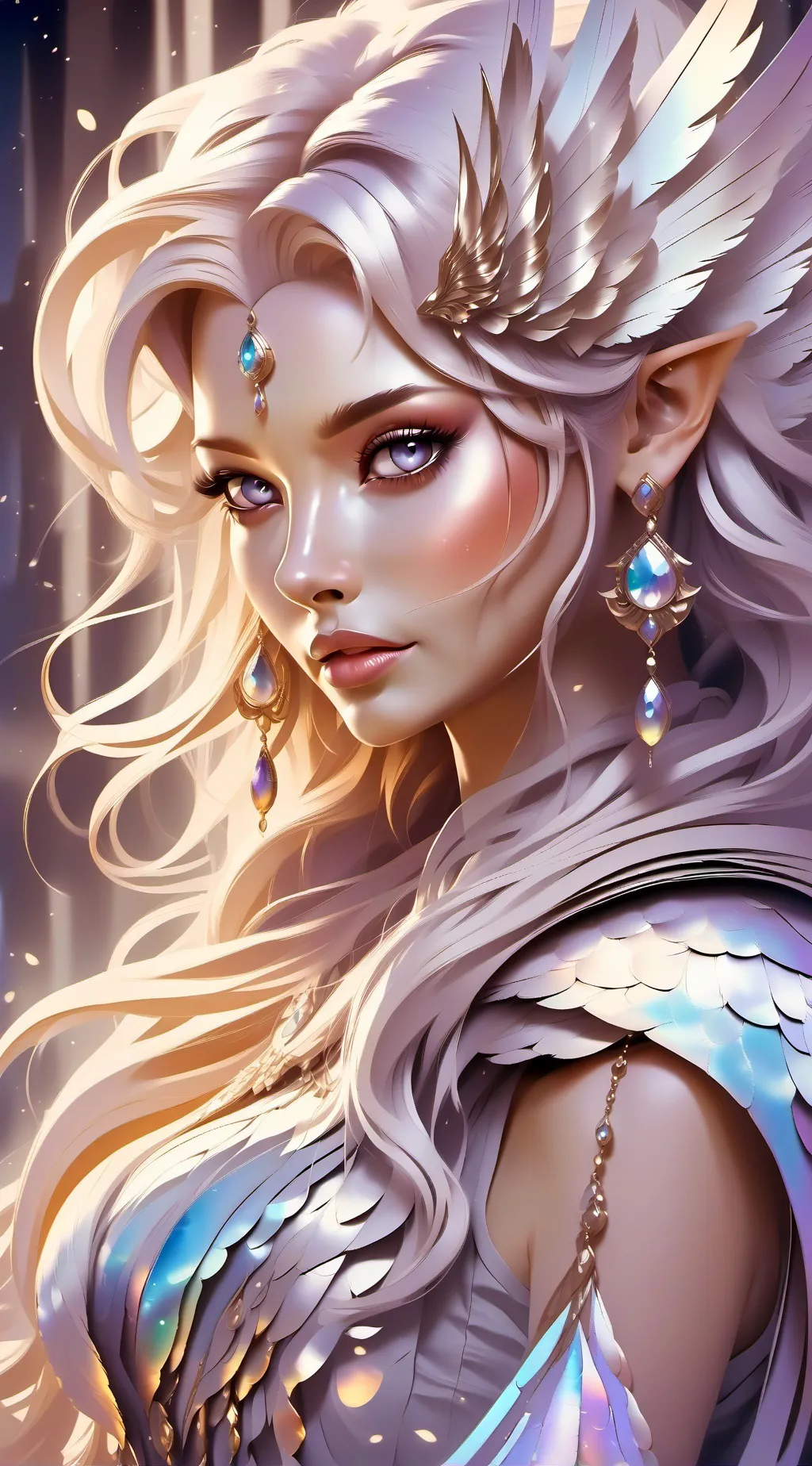 ai character: signos zodiacales background