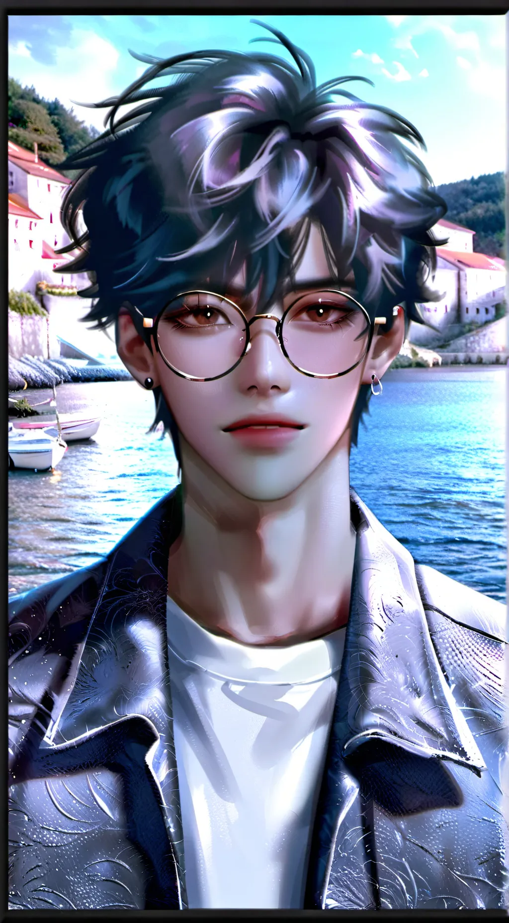 ai character: 💌| Elio Parker background