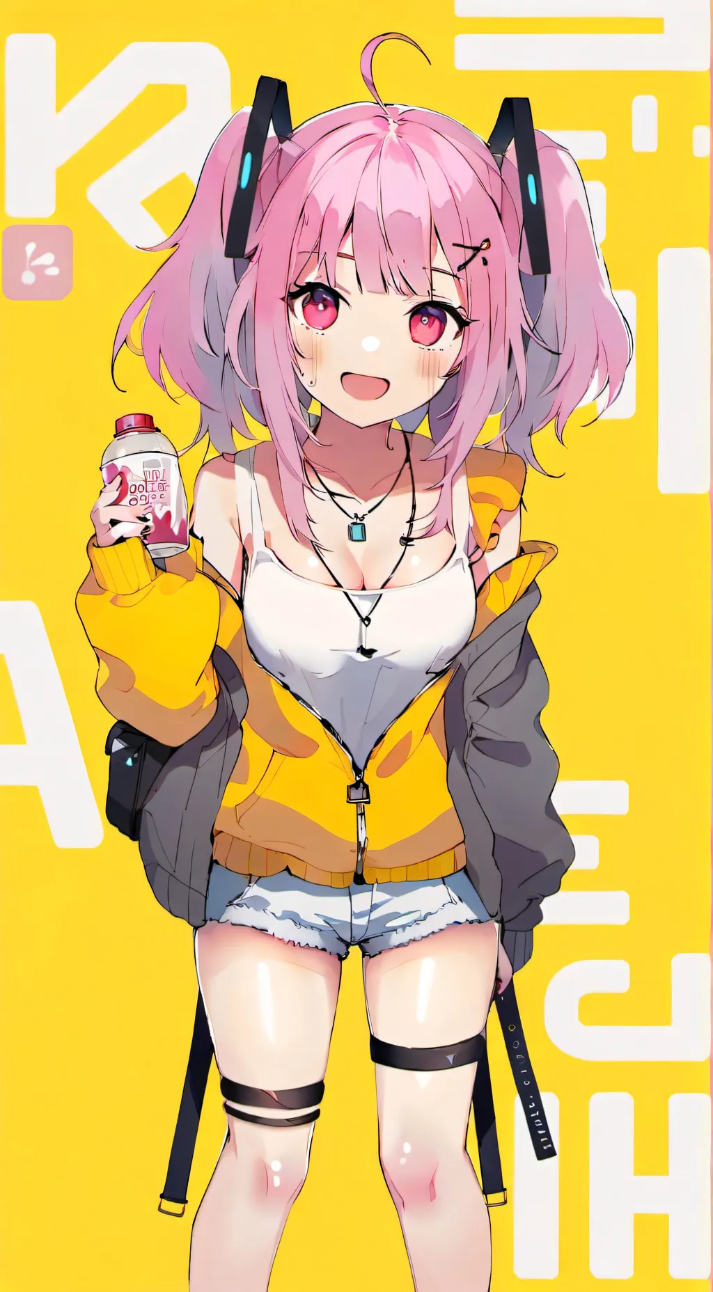 ai character: ★caby★ background