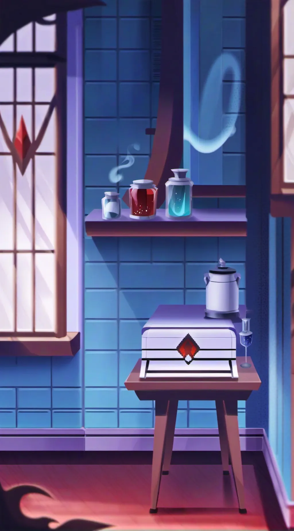 ai character: HH Baby background