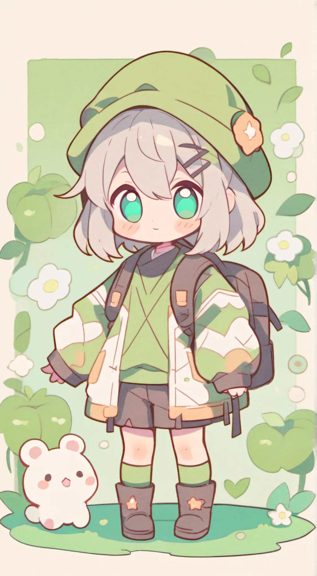 ai character: kid background