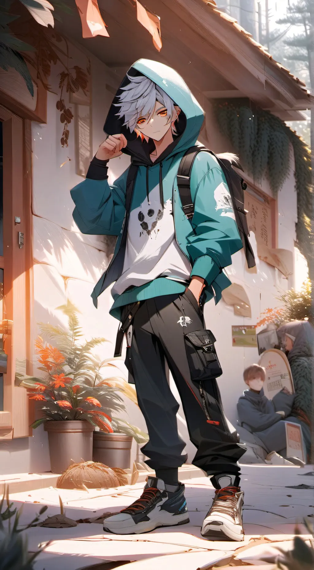 ai character: Kai background