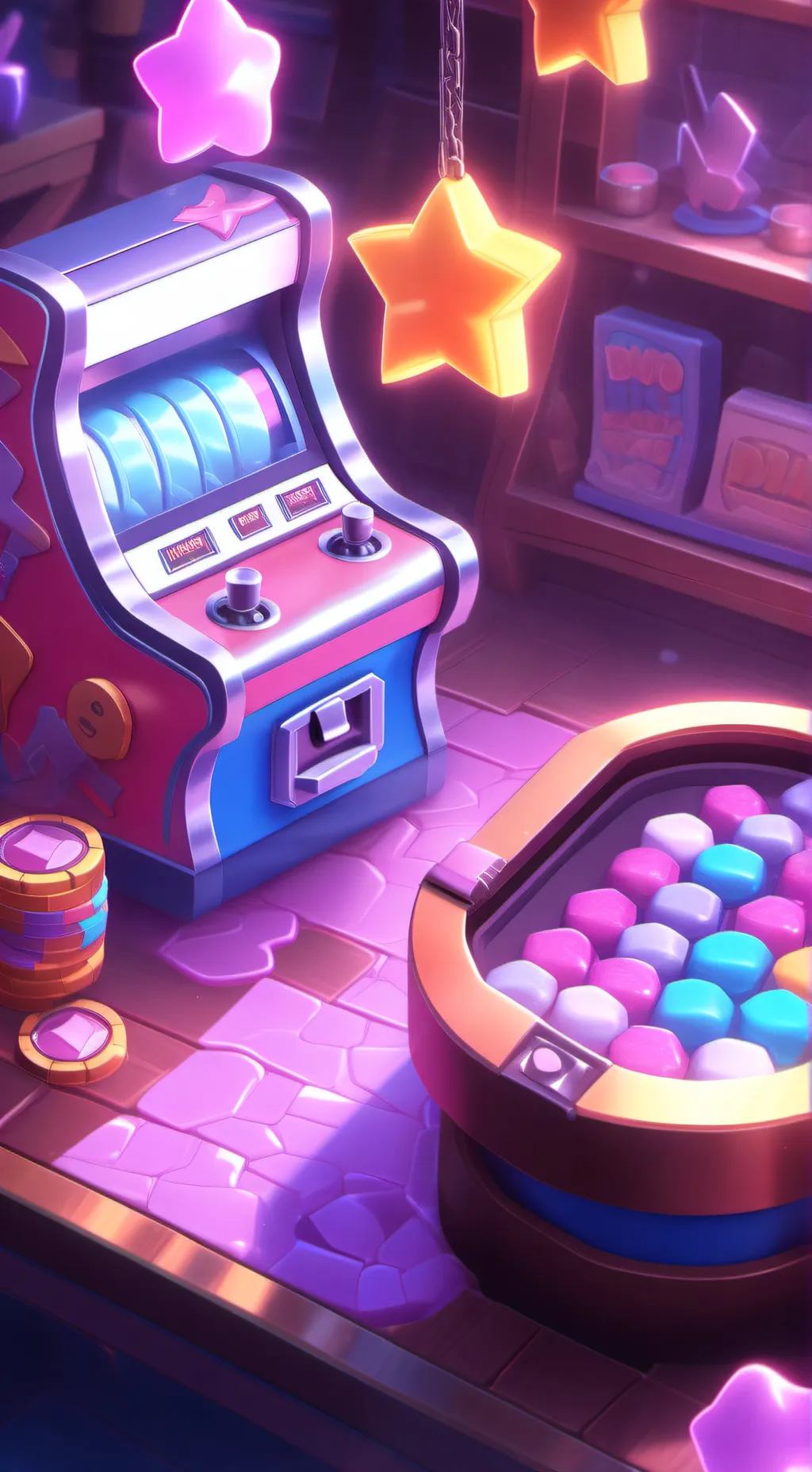 ai character: Who broke dandy  background