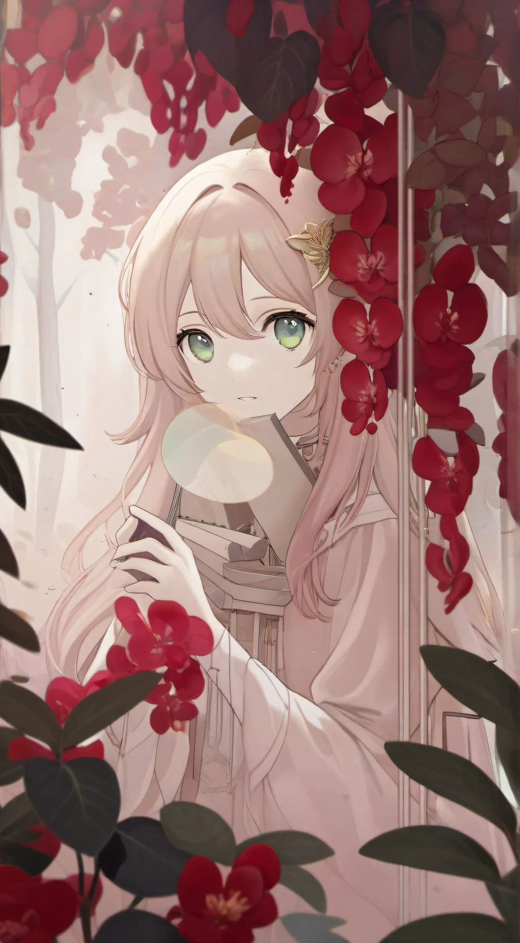 ai character: Lilly background