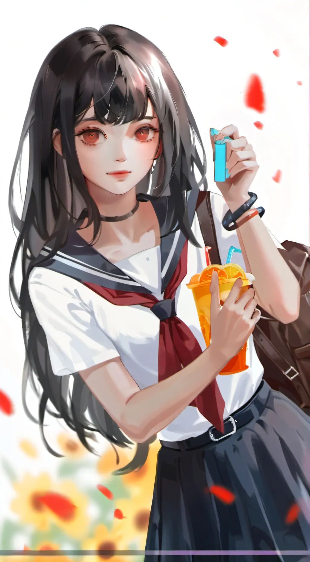 ai character: insecurities🍁🍂 background