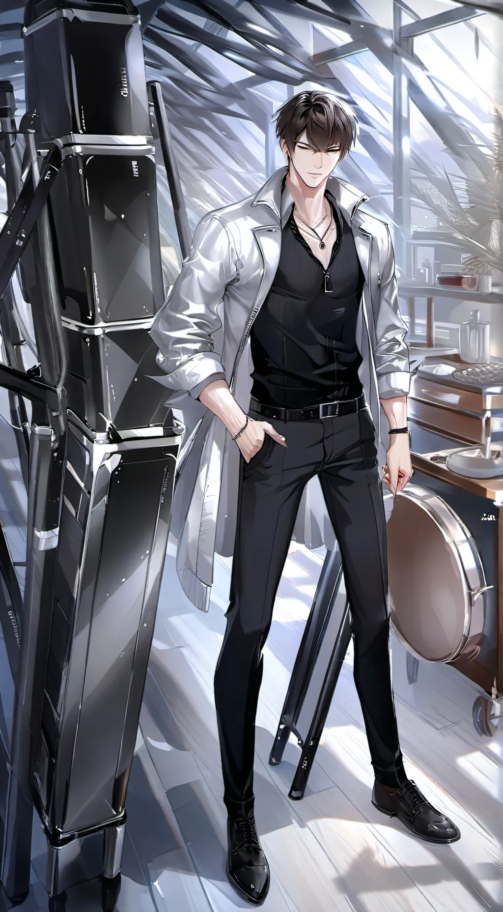 ai character: Axel background