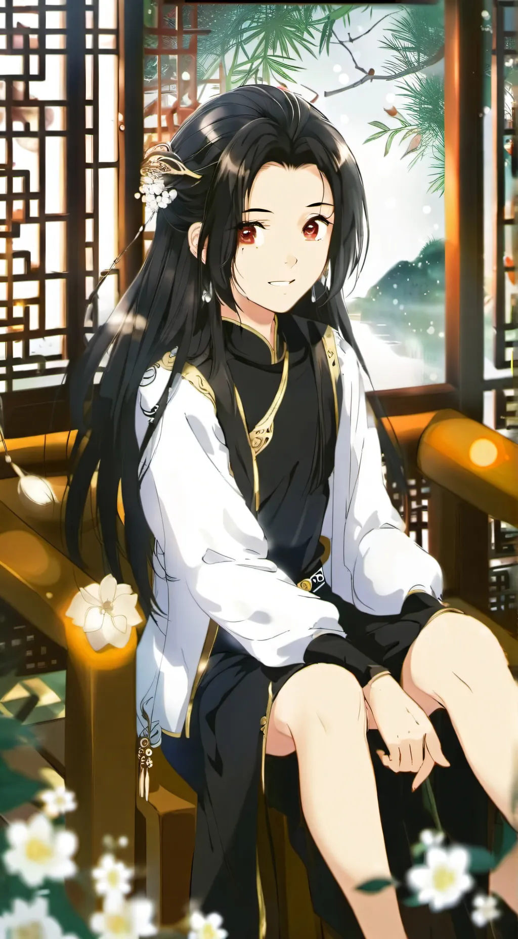 ai character: asoka  background