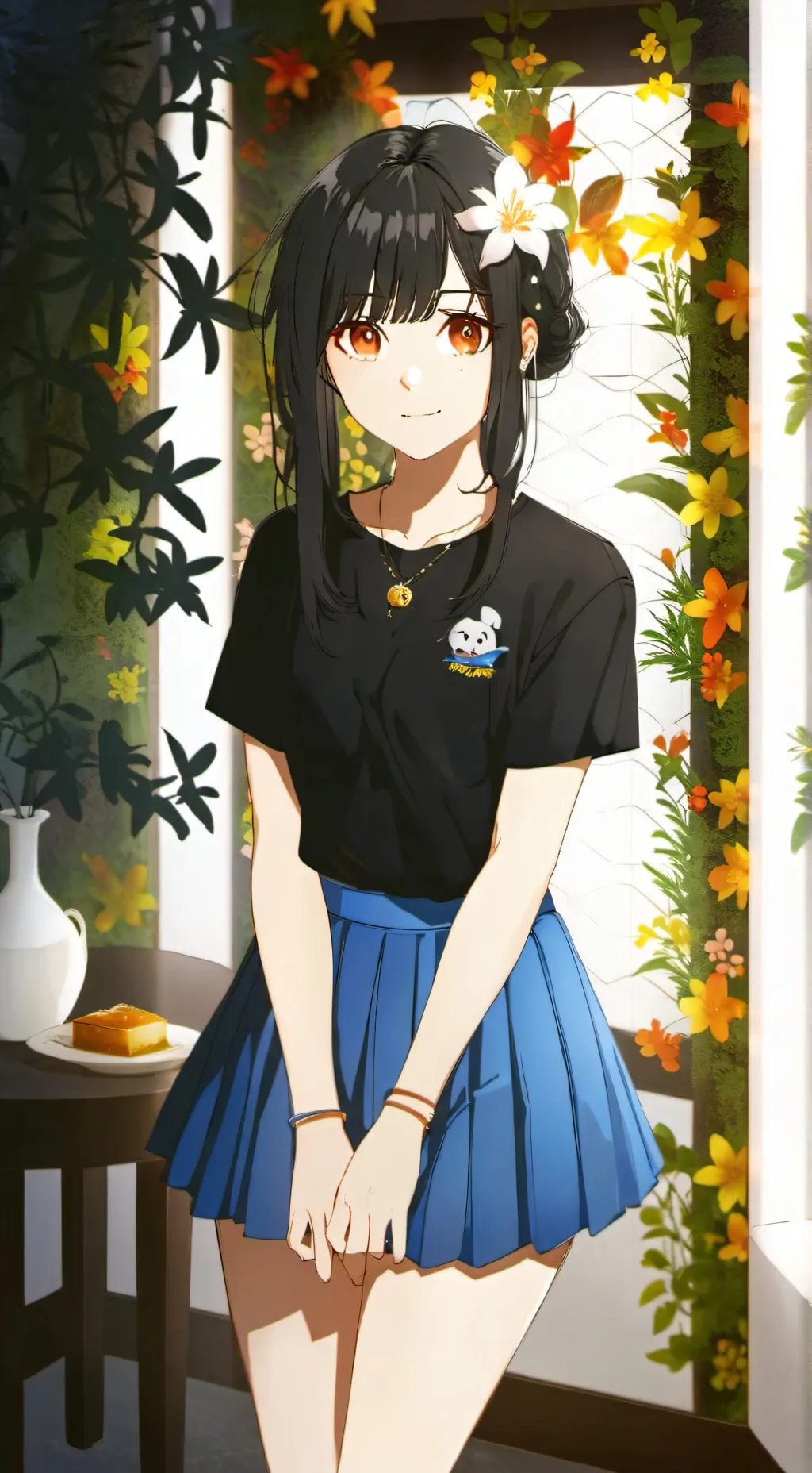 ai character: Olivia background