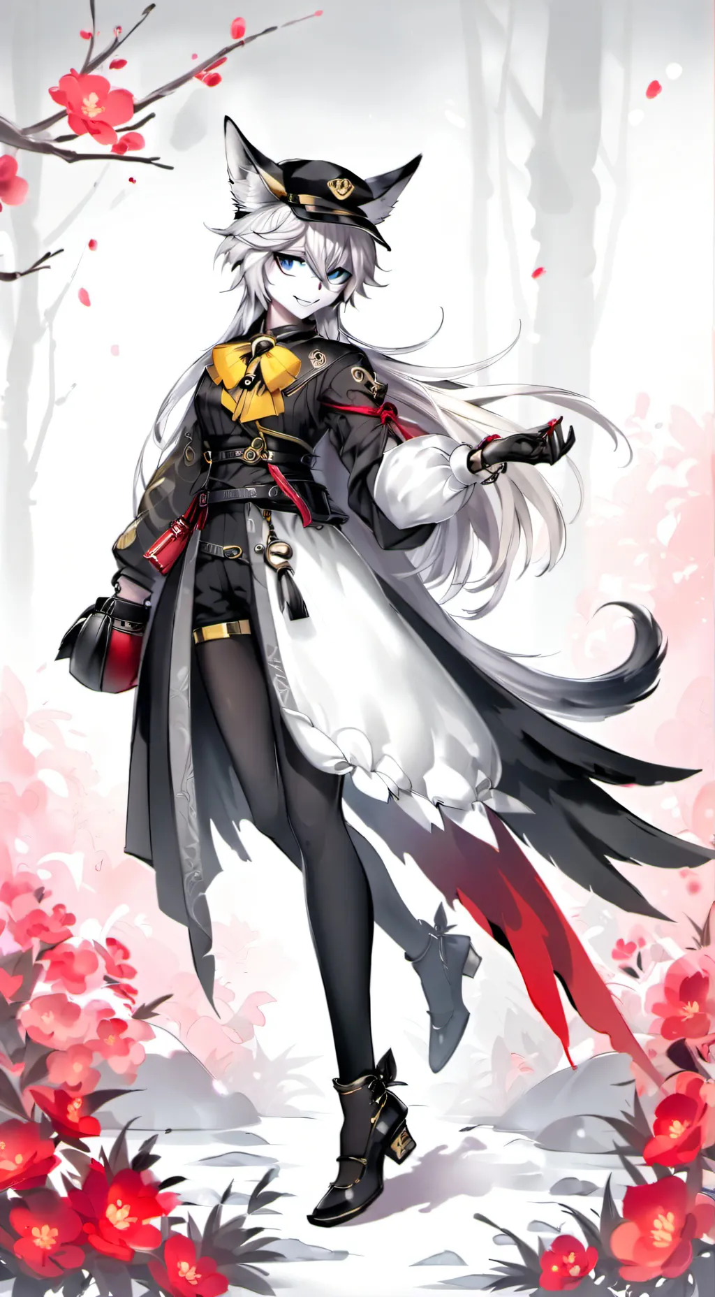 ai character: Wolfietа background