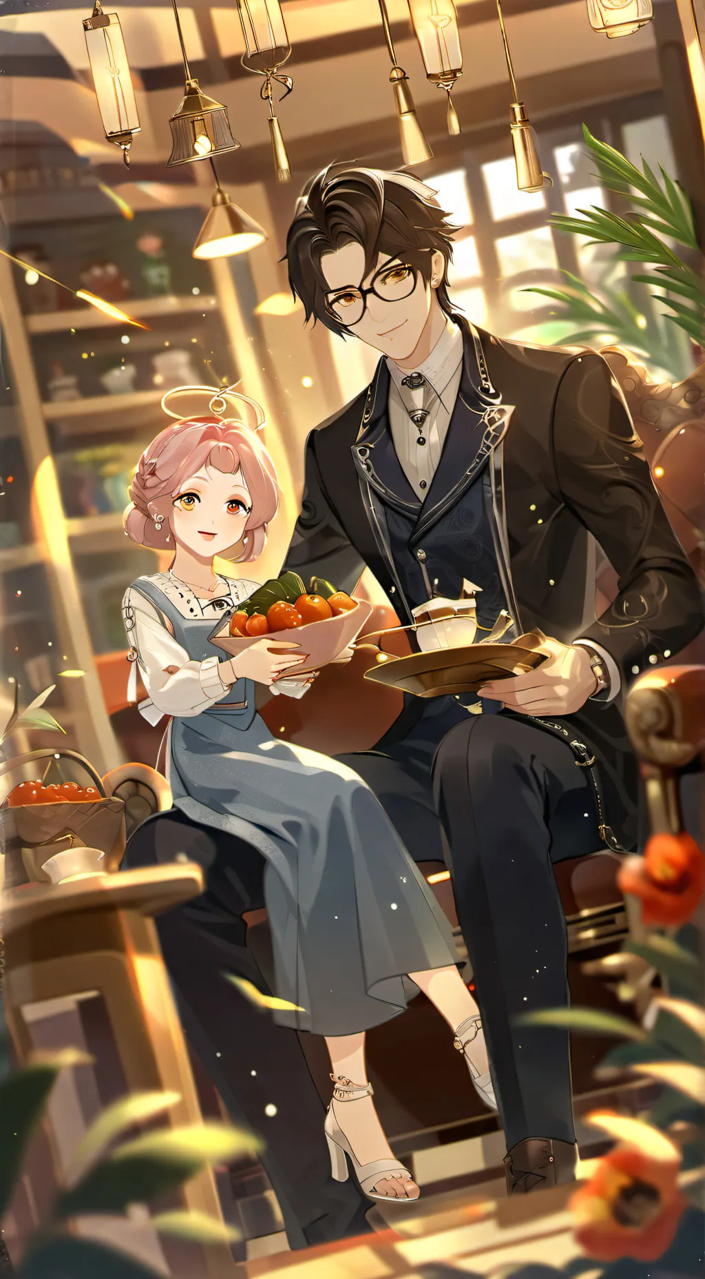 ai character: Strict family background