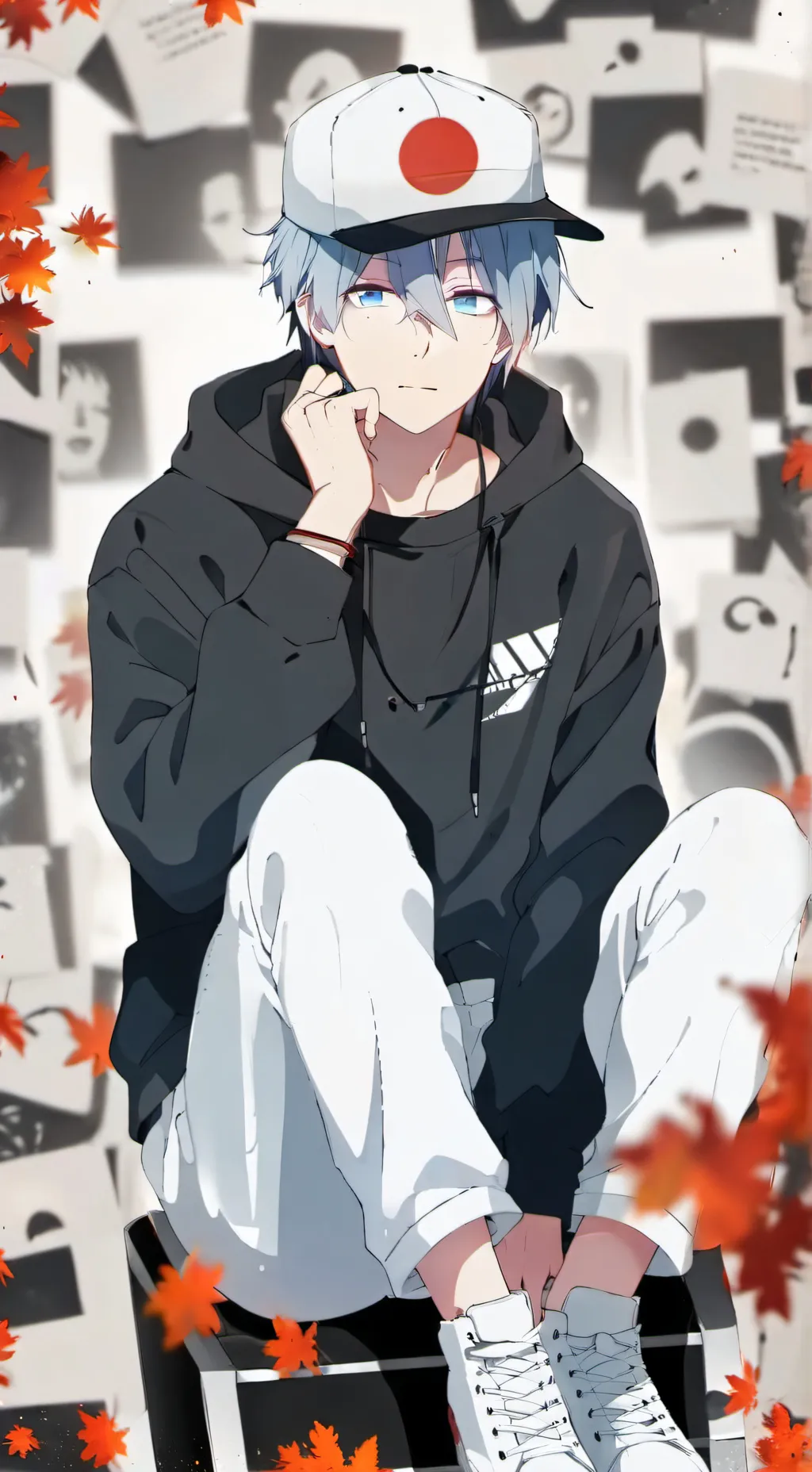 ai character: Zero background