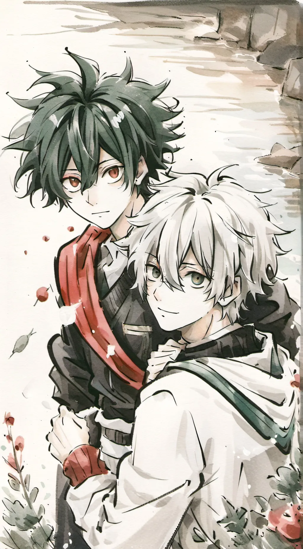 ai character: MY HERO ACADEMIA  background