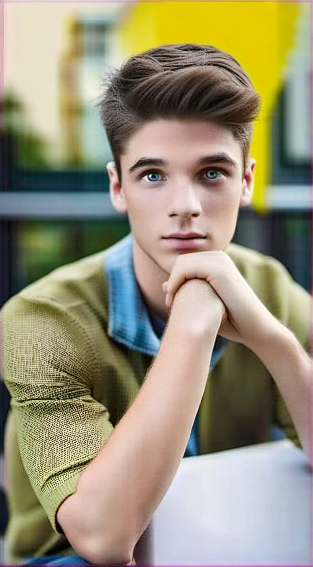 ai character: Ryan  background