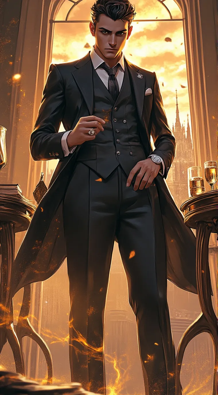 ai character: Leon background